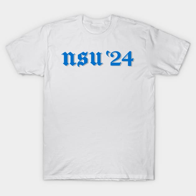 NSU Nova 24 sticker T-Shirt by AashviPatel